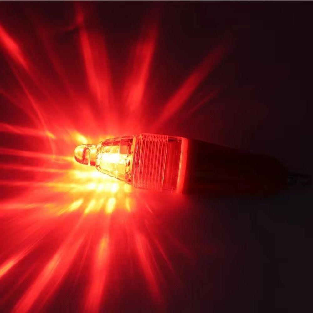 1Pcs PC LED Fish Lure Light IP68 Waterproof Fish Attractor Lamp  for Night Sea Fishing