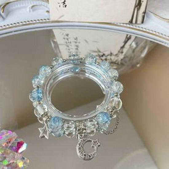 Mori Style Crystal Meteor Bracelet for Women - Versatile Fairy Jewelry, Ideal for Students and Best Friends