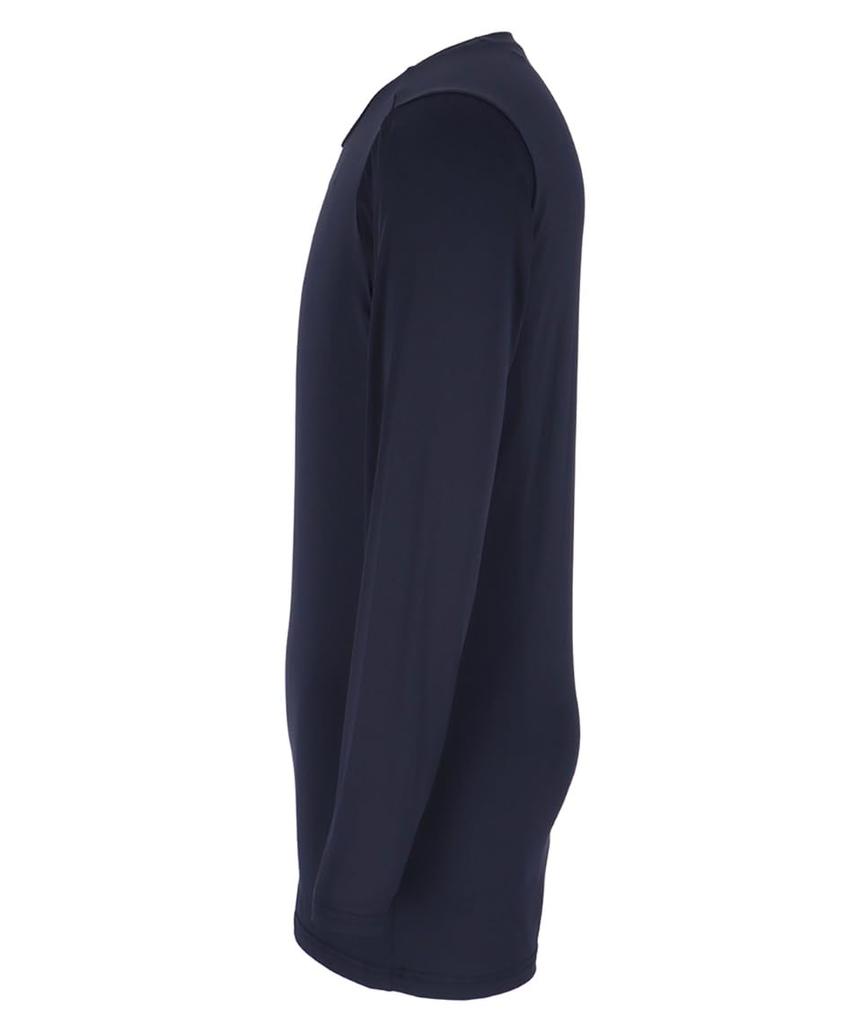 SSK Long Sleeve Baseball Low Size BU25201LL Men's Undershirt, Neck, 90,