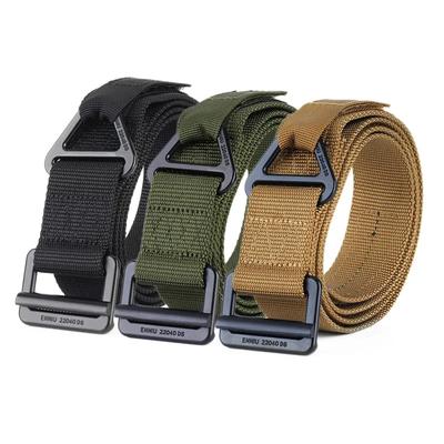 1ks Outdoorový taktický opasek CQB Černý orel Opasek s odklápěcí deskou Záchranný opasek Sportovní lezení Tréninkový opasek Pro muže a ženy Nylonový opasek