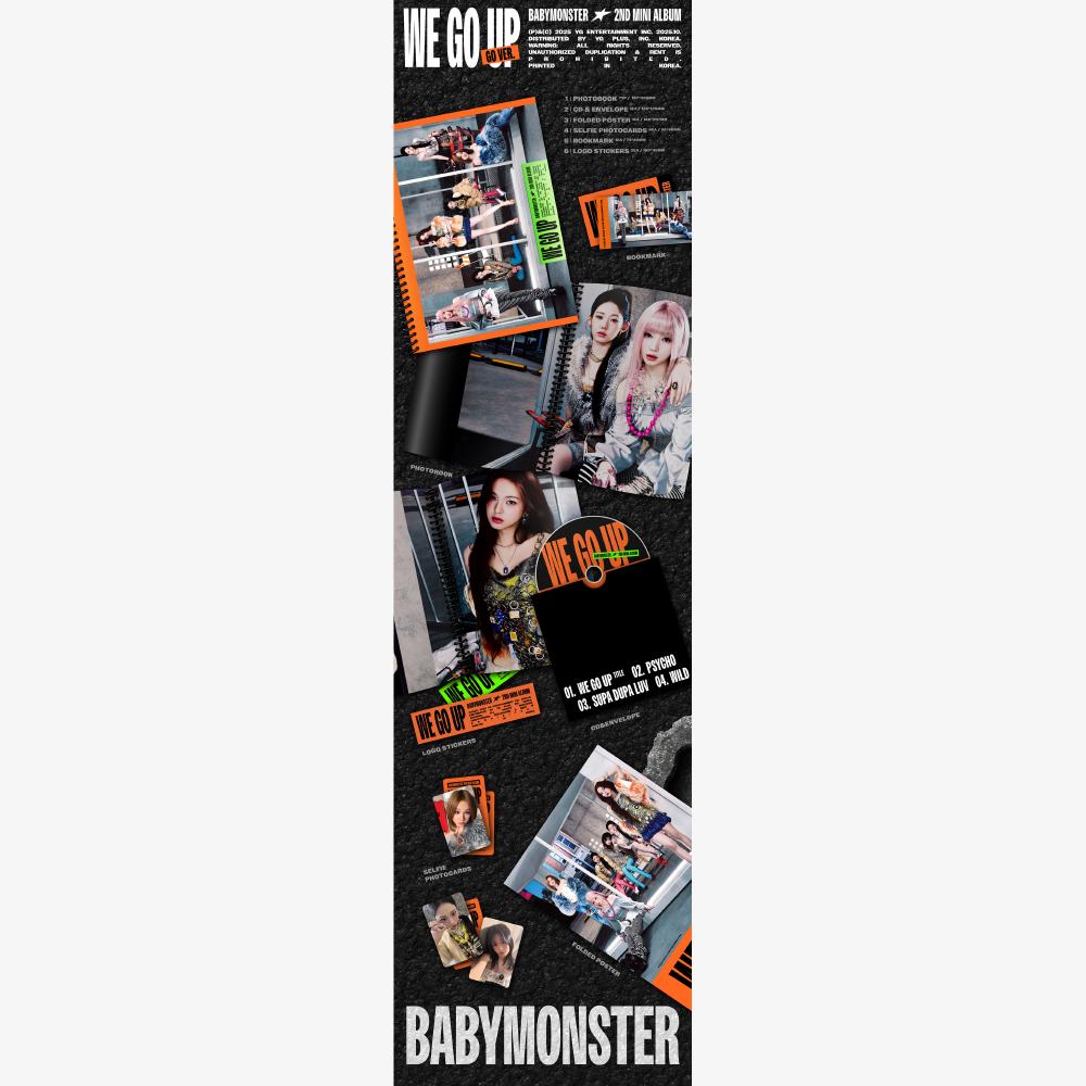 BABYMONSTER 2. minialbum WE GO UP wersja standardowa
