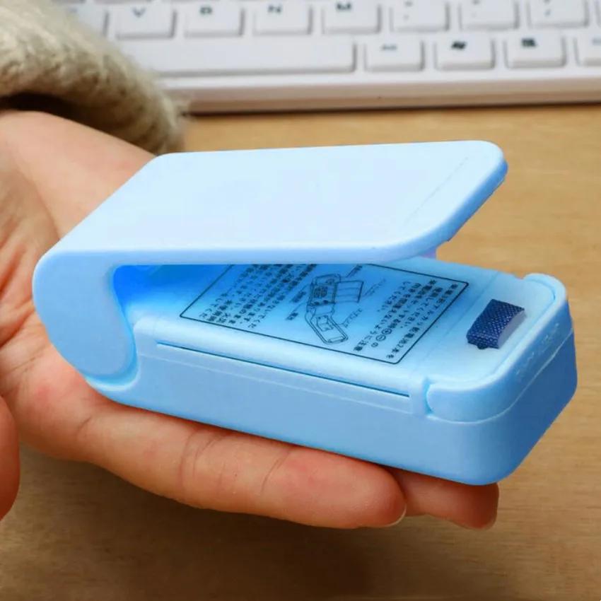 

Storage Kitchen Sealing Machine Food Snacks Fruits Vegetables Food Packaging Heat Sealer Household Accessori Plastic Bag Sealer синий