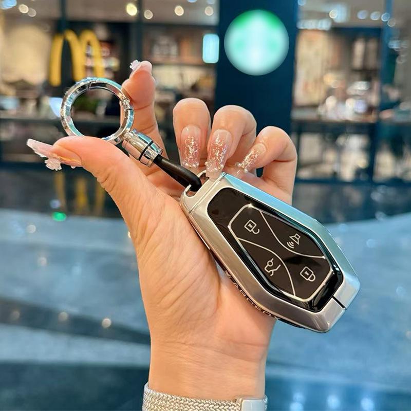 High-End Key Case Cover for 2025 ARCFOX Alpha S5 - Women's Shenxing Edition Car Modified Shell