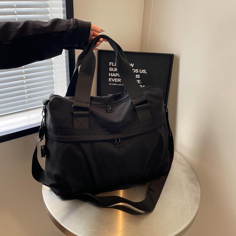 Travel Bag, Large Capacity, Lightweight Work Clothing Tote Bag, Women'S School Bag, Short-Distance Travel Bag, Fitness Yoga Bag