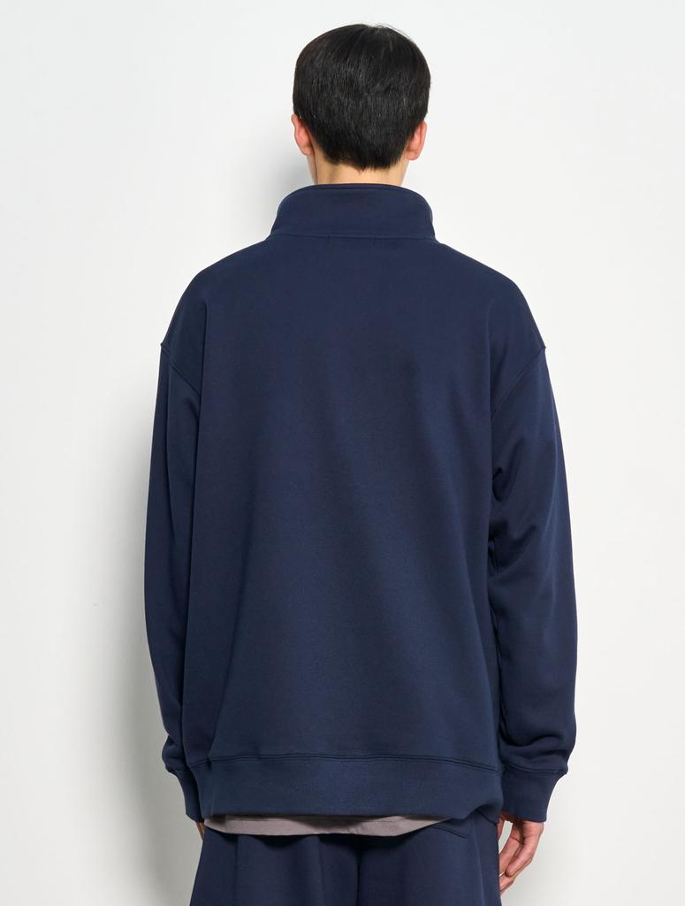 General Idea Man New York Cozy Half Zip Sweatshirt [Navy] / Sbd1U02004