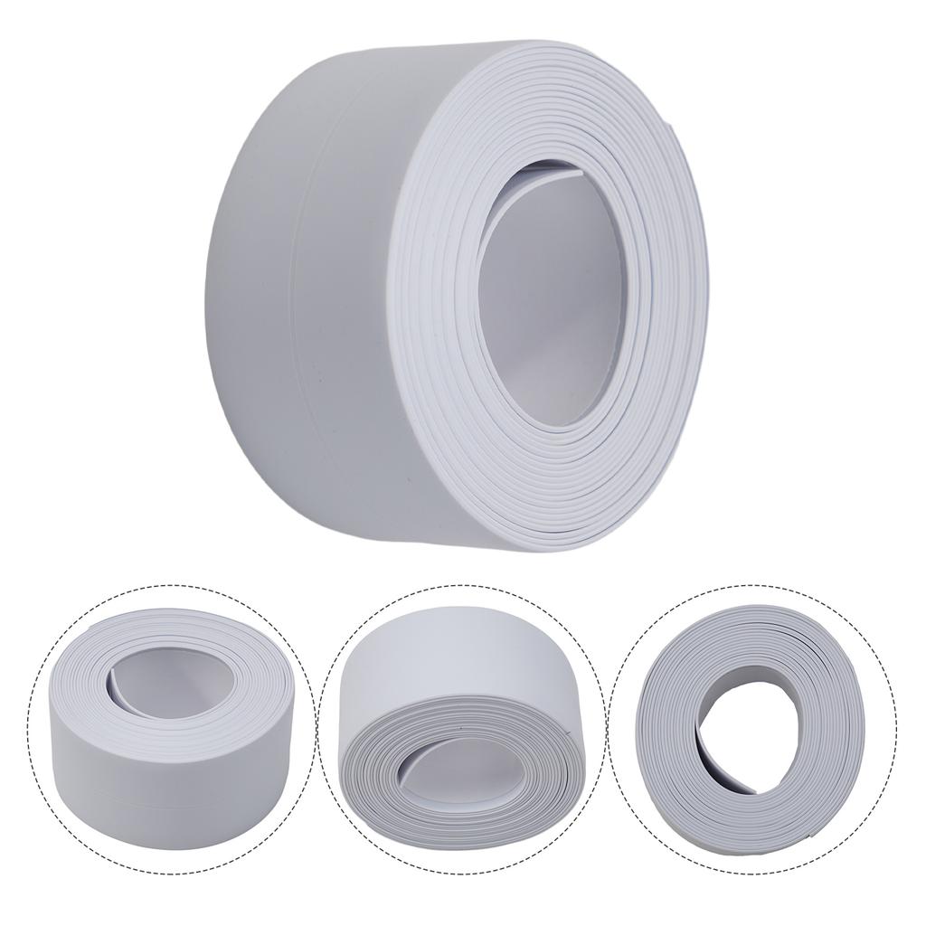 Tape Sealing Strip Bath Bathroom Caulk Caulk Tape For Kitchen Sink Wall Corner PVC Toilet Waterproof Brand New