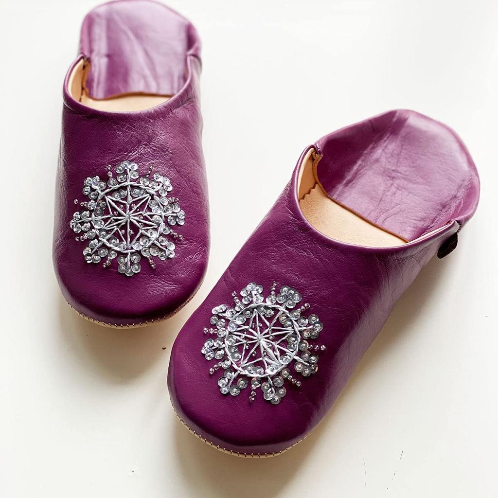 Babouche Stella Dahlia L [dear Morocco] // // (24.5 Cm)