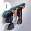 Salvaspazio Supporto in Plastica per Occhiali Design da Parete Per Occhiali Chiavi e Organizzazione Piccoli Oggetti