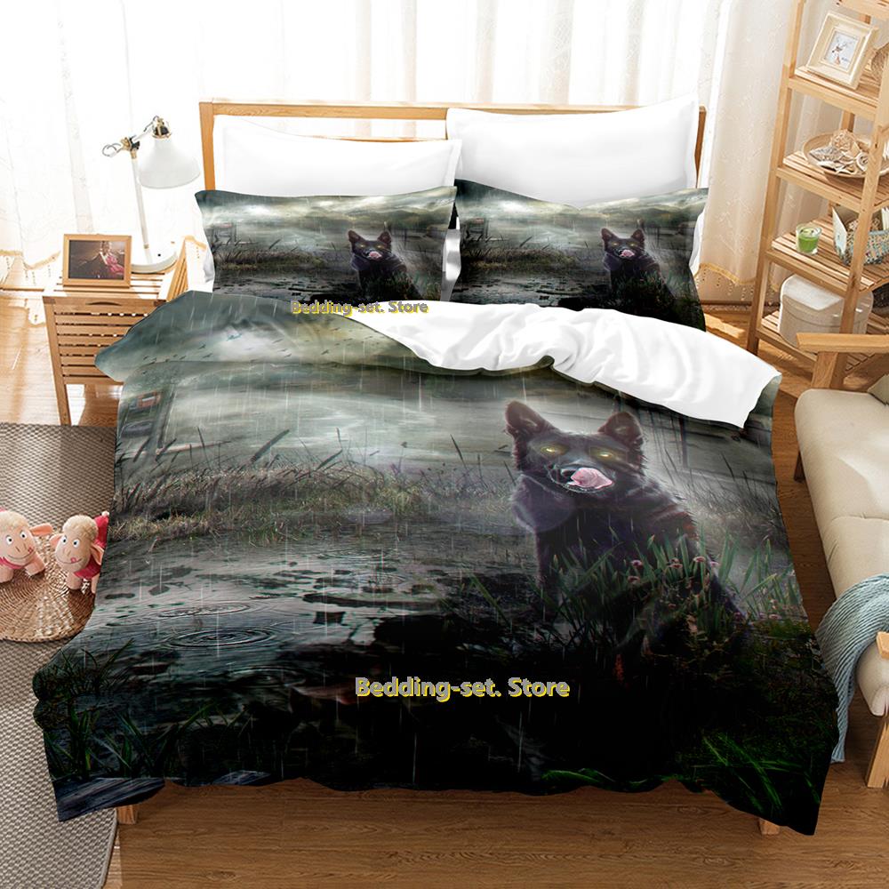 Nová hra S.T.A.L.K.E.R. 2 Srdce Černobylu Povlečení Kreslené Anime Třídílná Sada Ložnice pro Dospělé Děti Povlaky na Peřinu Literie