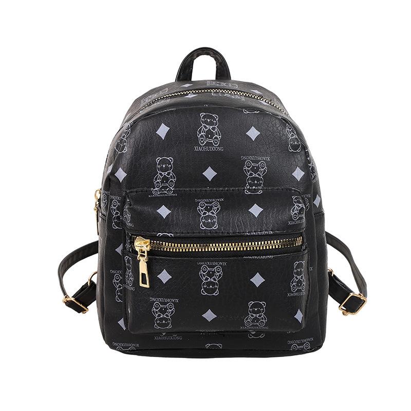 Ausländischer Stil Mode 2025 Sommer neuer Rucksack Trend Nischendesign Textur beliebt große Kapazität Druck