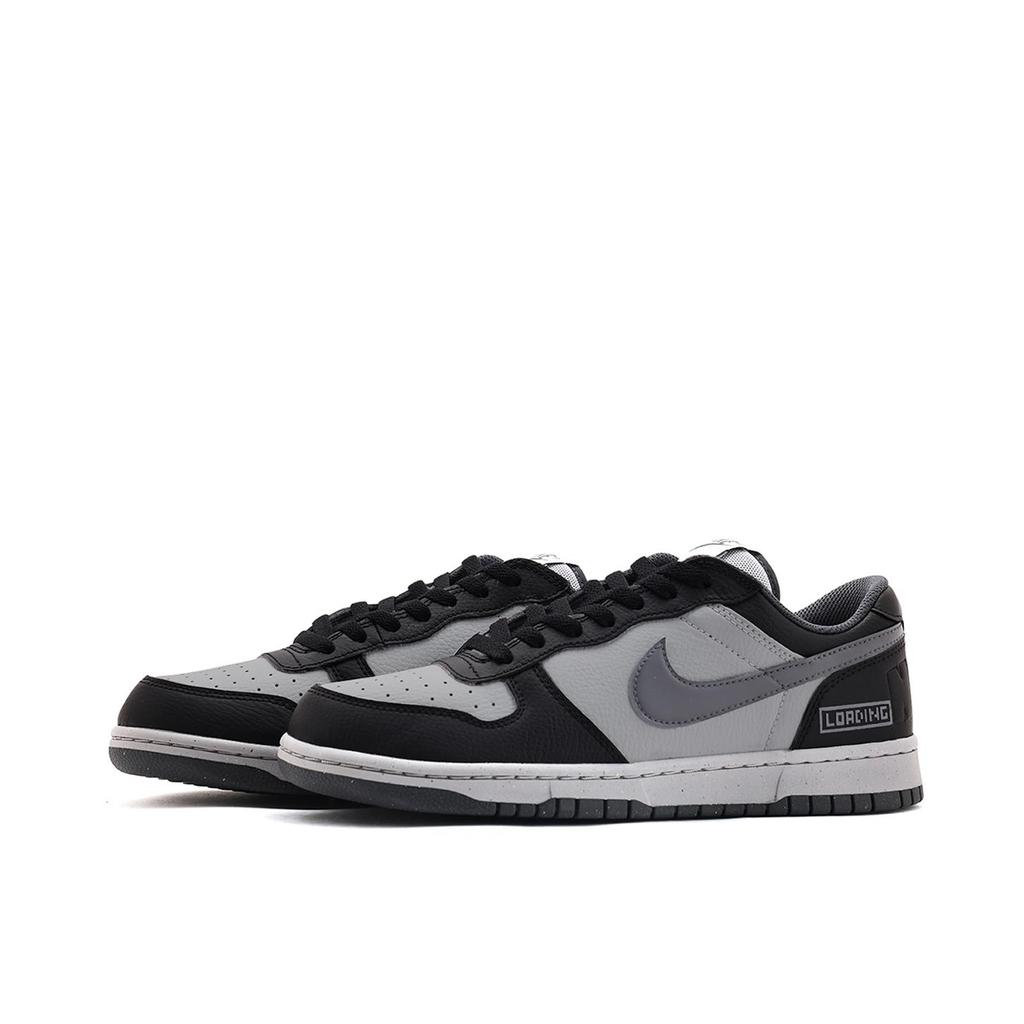 Nike Big Coverage Slip Resistant Abrasion Resistant Low top Skateboard Shoes Unisex Gray 355152-017(Team59-SBOX)