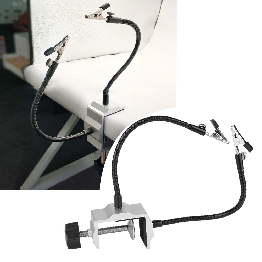 Metal Arm Electric Iron Holder Solder Station Clamp for Soldering PCB