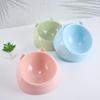 Cat & Dog Ceramic Slanted Bowl - Leaning Ear Angle Design, Pet Feeder & Water Bowl