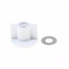 Fixed Replacement Rear Nut White 2.5Cm 6Mm Fixed Replacement For 6Mm Screws Toilet Lid Bottom High Quality