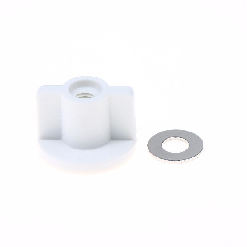 Fixed Replacement Rear Nut White 2.5Cm 6Mm Fixed Replacement For 6Mm Screws Toilet Lid Bottom High Quality
