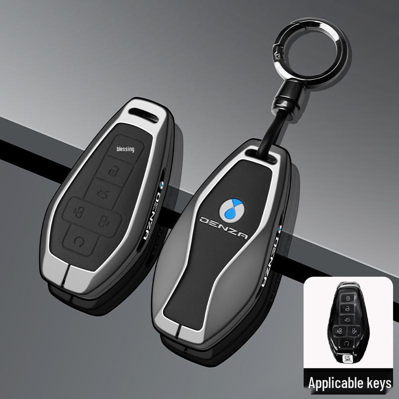 Denza D9, N7, N8, X Key Case and NFC Card Holder Protective Shell with Buckle