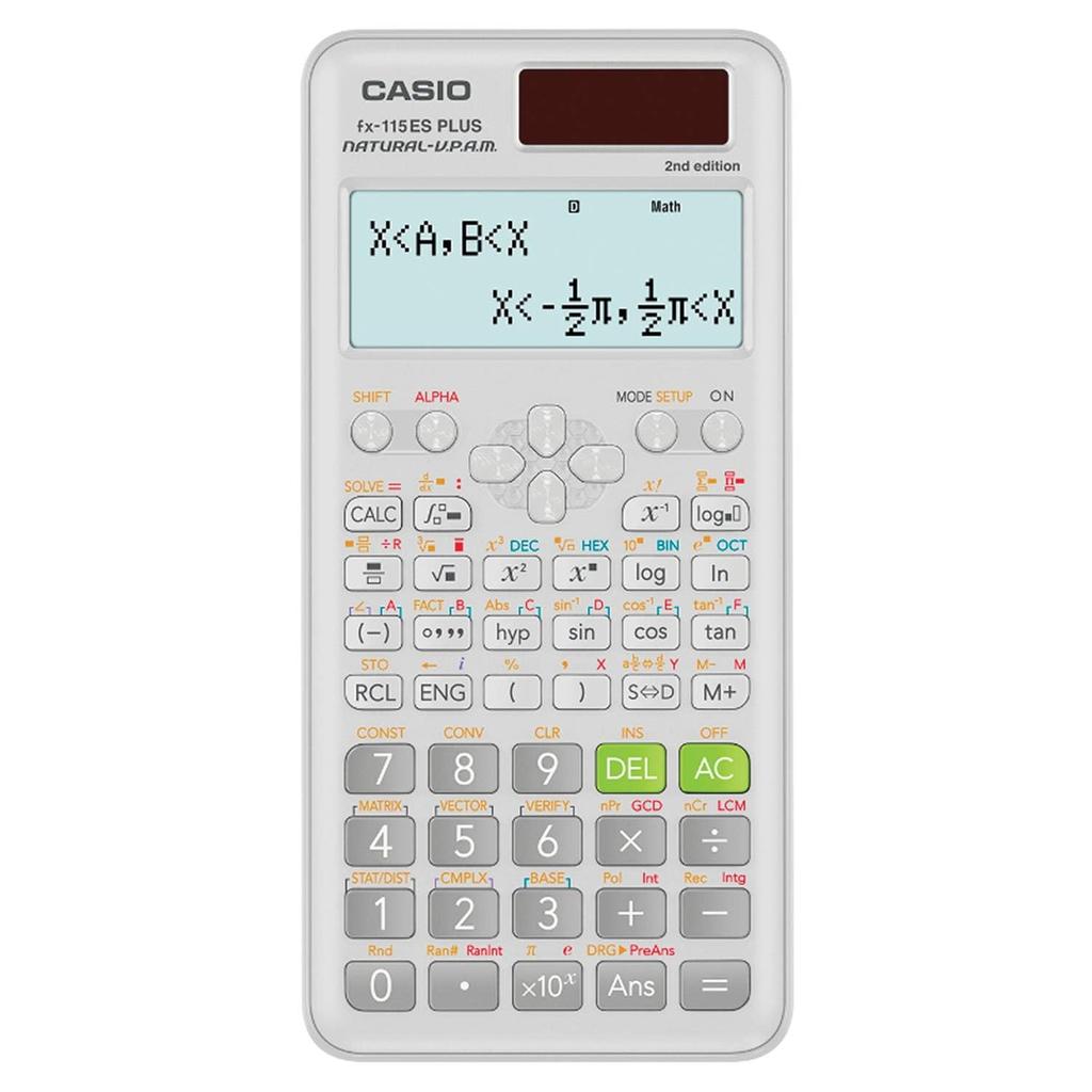 Casio fx-115ESPLS2 White Advanced Scientific Calculator with Natural Display
