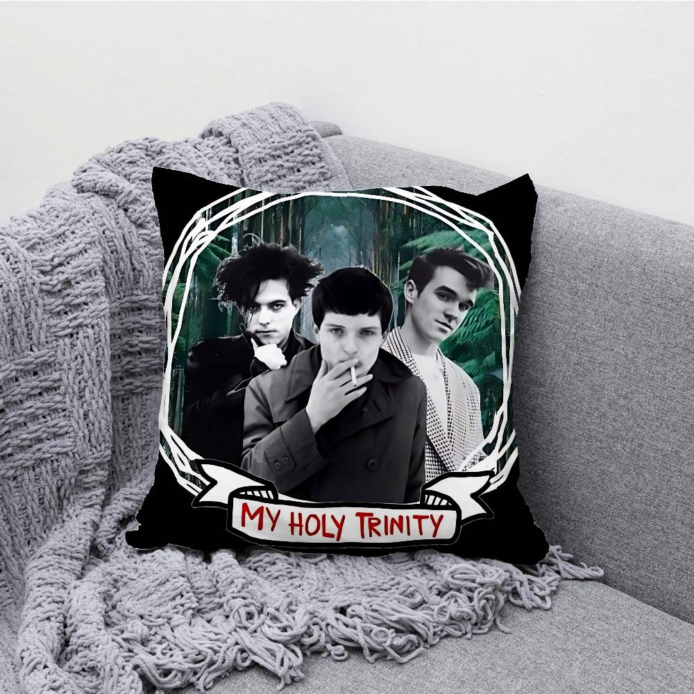 J-Joy D-Division Pillow Case Print Polyester Fiber 40X40 Cm Home Sofa Throw Cushion Cover Decoration