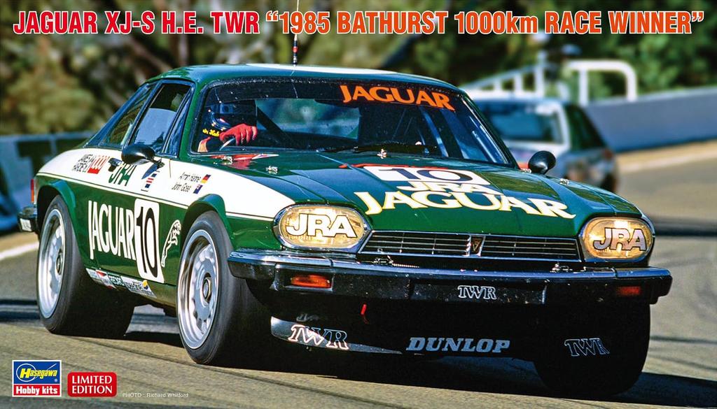 Hasegawa 1/24 Jaguar XJ-S H.E. TWR “1985 Bathurst 1000km Race Winner” Plastic Model Kit 20800 (Cars)