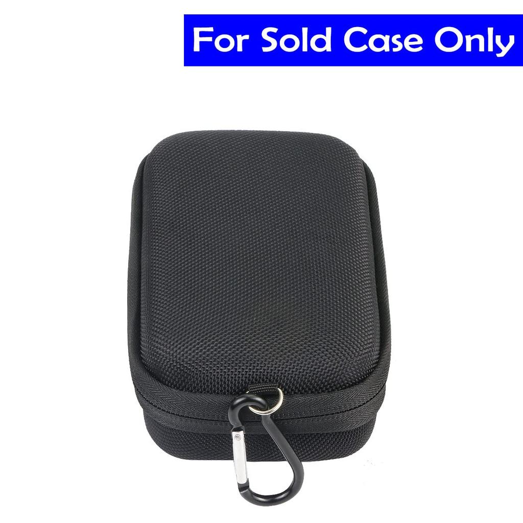 Khanka Protective Storage Case Compatible with RICOH PENTAX Digital Cameras WG-90/WG-80/WG-8/WG-70/WG-60/WG-50/WG-40/WG-30 (Black Zipper)