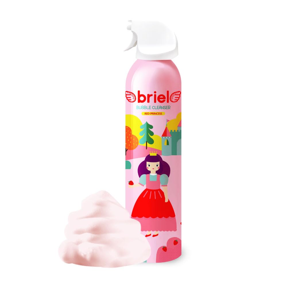 

briel Пенка для умывания 200 мл 3 вида 300 мл 6 видов Пенка для душа Пенное мыло (300 мл / 1 бутылка, красная_клубника) синий