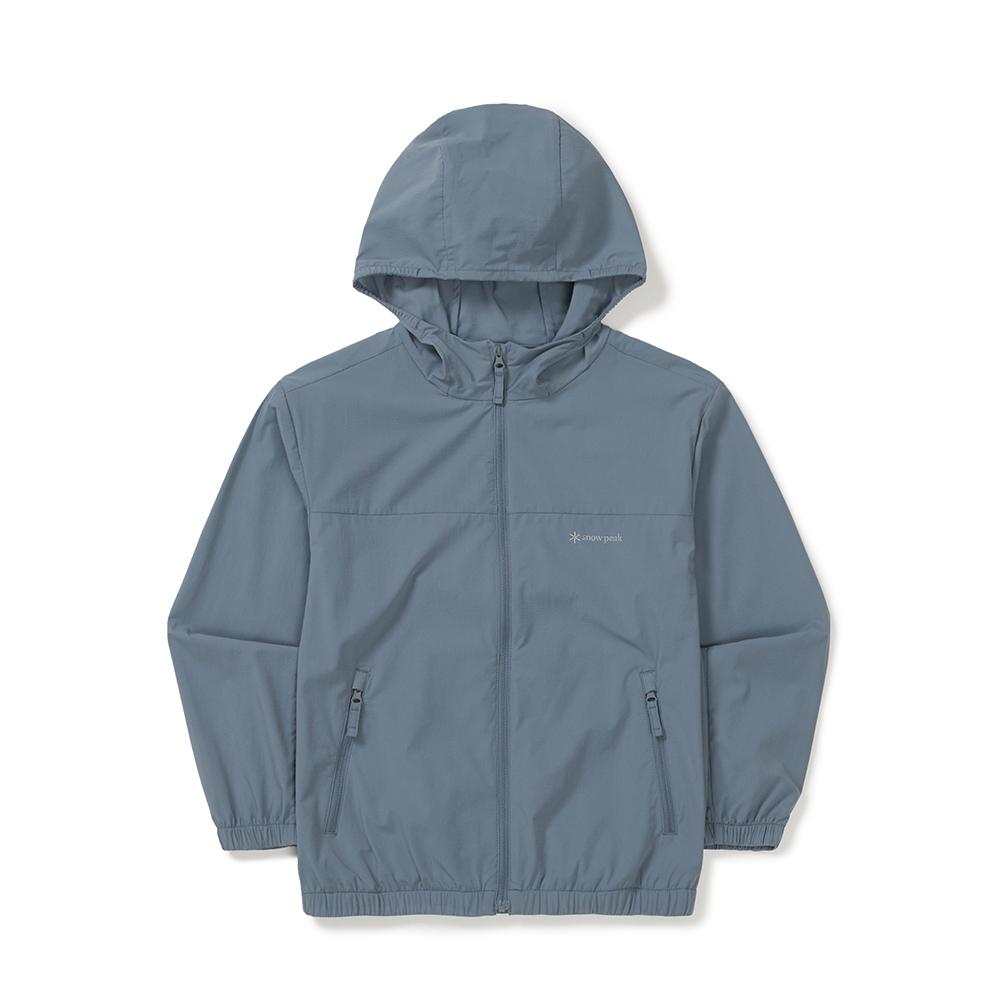 [Snowpeak] Kids Lightweight Windbreaker Pastel Blue (S25MKFWB92)