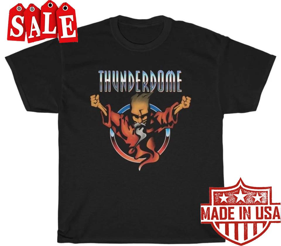 Thunderdome Music Short Sleeve T-Shirt TA0661 Unisex T-Shirt XXXL