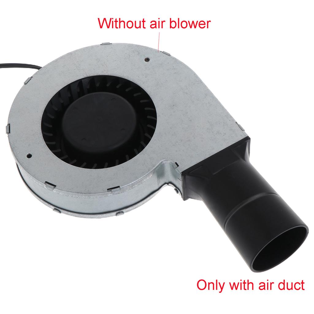 Plastics Hard 3.8cm Air Tubes Duct Pipe for 12V Grilling Centrifugal for 11028 Air Blower Cooling Fan Smokehouse Fan