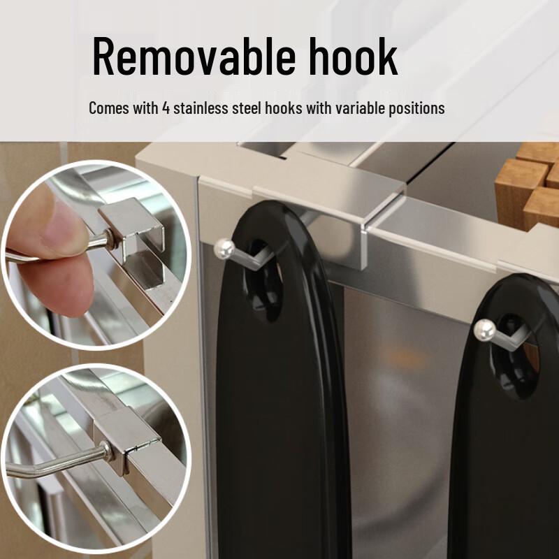 Stainless Steel 3-Tier Kitchen Corner Storage Rack