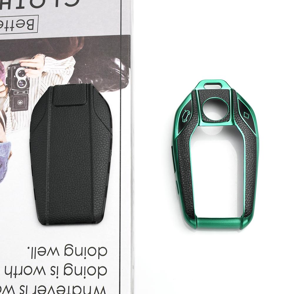 For BMW 5 7 Series I8 I12 I15 G01 G02 G05 G07 X3 X4 X5 X7 G11 G12 G30 G31 G32 LED Display Auto Shell Car Key Case Holder Cover