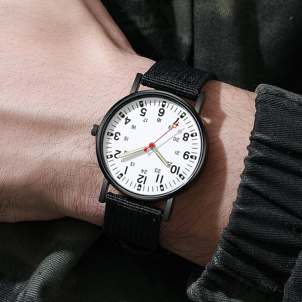 Men Watches Casual Nylon Band Sports Watch Anlog Quartz Military Wristwatch Relogio Masculino Reloj Hombre