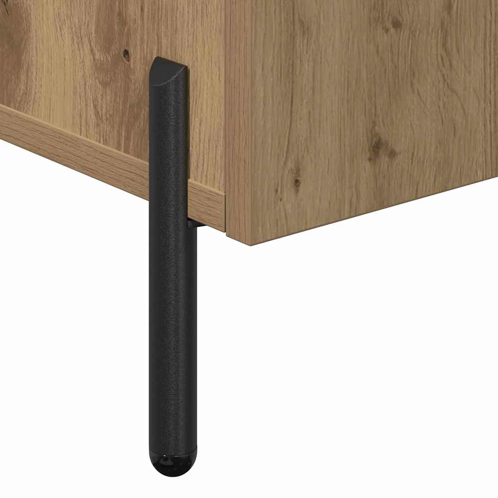 Sideboard Artisan Oak 90 X 34 X 80 Cm Engineered Wood
