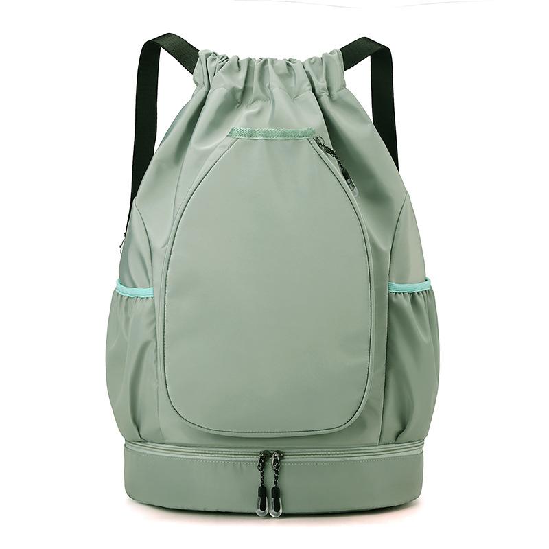 Men and Women Backpack Tennis Bag Portable Oxford Cloth Backpack Lightweight Commuting Badminton Bag Tie Pocket Sports Bag