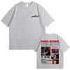 Melendi Tour 2025 Album Print T Shirt Men Women Vintage Gothic Oversized Cotton Tshirt Male Hip Hop Fashion T Shirts Streetwear