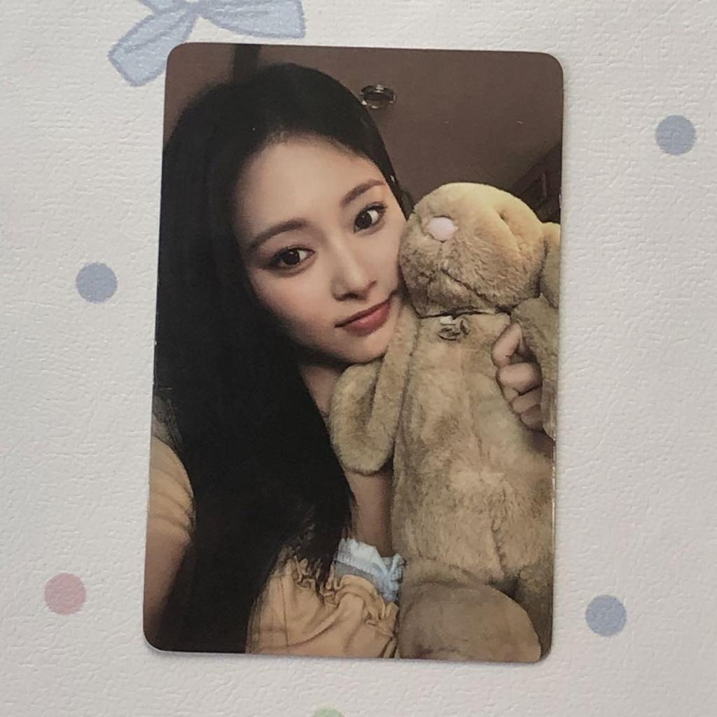 [USED] TWICE Tzuyu With YOU-th Pre-recorded Sanok Trading Card