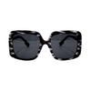 Burberry Modern Vintage Style Elegant Ladies Holiday Travel Sunglasses 4363F Women's Stone Pattern