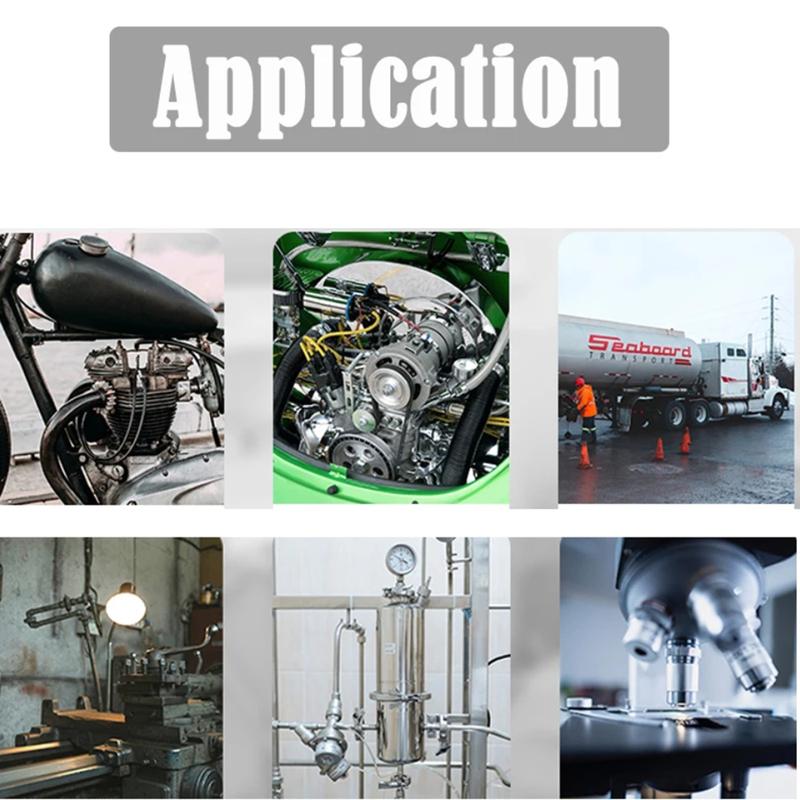 ID4~38mm  Diesel Pipe Engine High-Pressure Fuel Pipe High Temperature Resistant Fuel Delivery Rubber Pipe Hose 1M