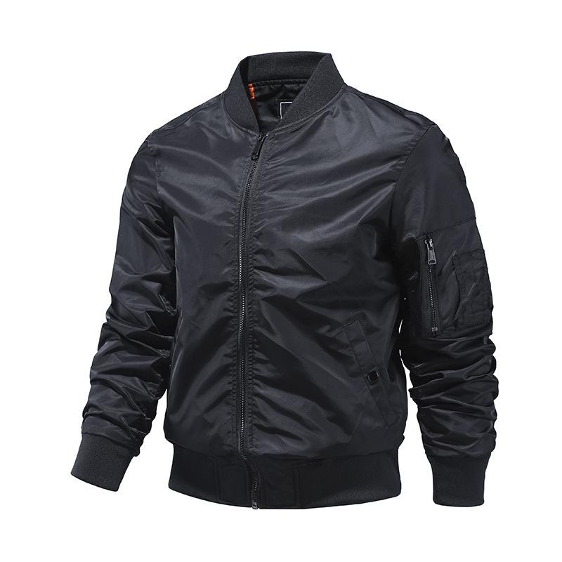 Spring & Autumn MA1 Pilot Jacket: Trendy Plus Size Baseball Bomber