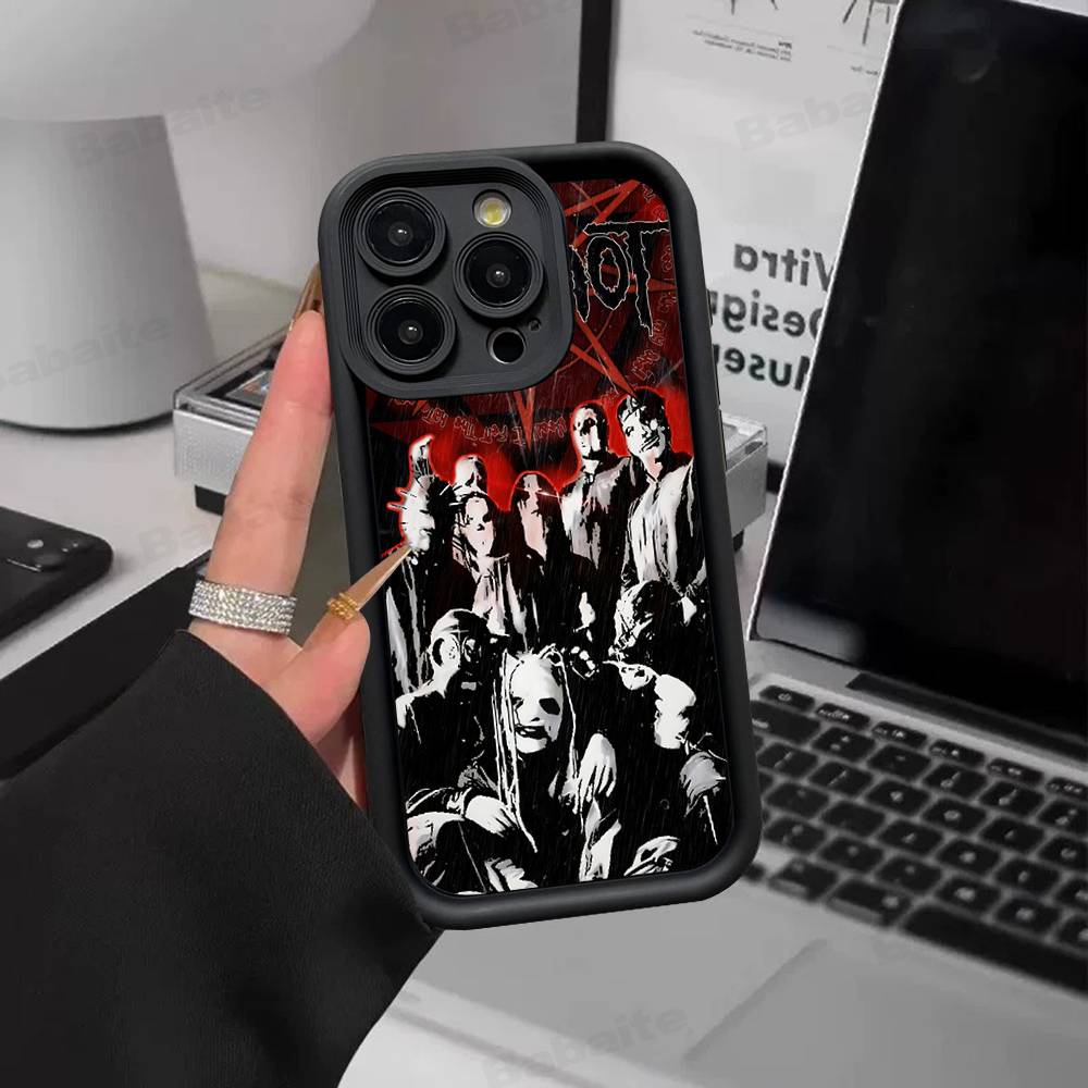 Band Cool-S-SlipknotS-S Phone Case For IPhone 17 16 15 14 13 12 11 Pro Max Mini Plus Soft TPU Back Cover