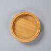 Round Bamboo‑Wood Coaster Blanks, DIY Mosaic Succulent Base Tray, Unfinished Wooden Craft Coaster for Handmade Project