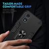 For Motorola Moto G Play (2024) 4G Case Dual Layer Hybrid PC+TPU Kickstand Phone Cover