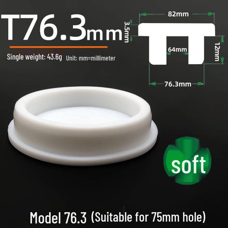 Silicone Rubber Drain Stopper for Washbasin, Mop Pool, and Children's Bathtub - Odor-Proof, Waterproof Stainless Steel Floor Plug.