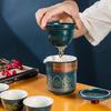 Vintage Portable Ceramic Tea Set