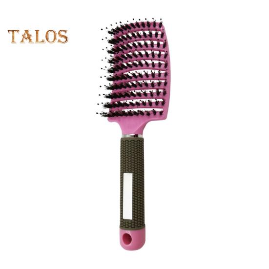 Vented Hair Brush Portable Anti-static Thin Thick Curly Long Wet Dry Hair Paddle Brush Women Girls Scalp Massage Hair Styling Detangling Comb
