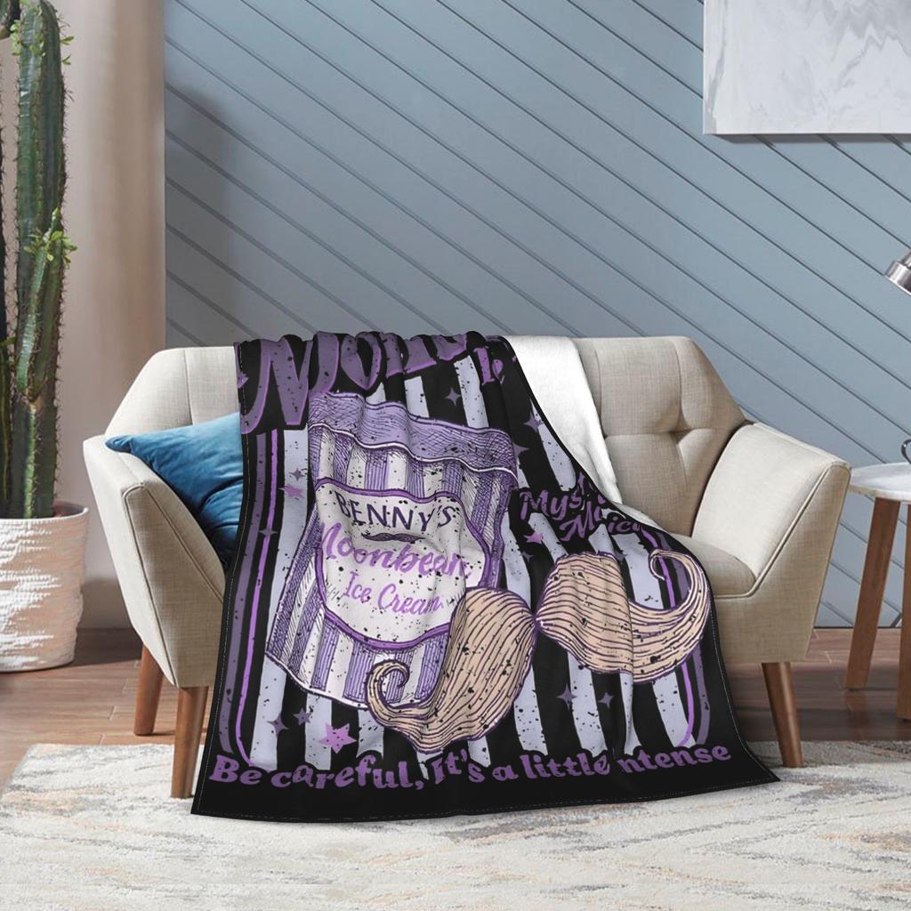 Benson Boone American Heart Tour 2025 Print Blanket For Men Women Warm Cozy Fluffy Throw Blankets for Living Room 50x60 Inches