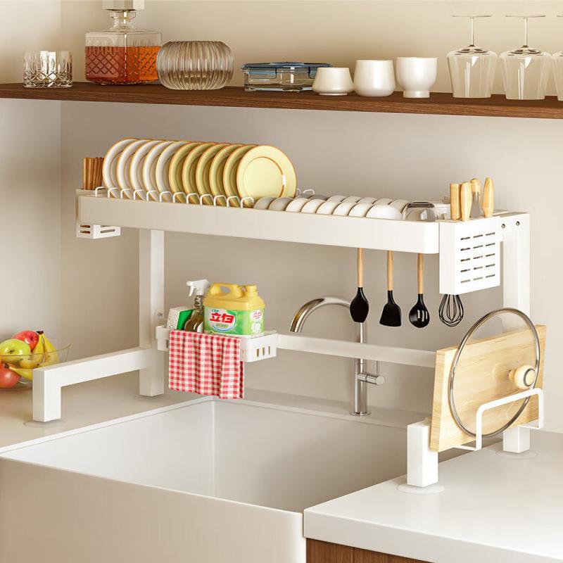 Qiwei Kitchen Sink Dish Drying Rack & Organizer