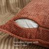 Pillow Cover Does Not Contain Core, Double-sided Chenille Edge Solid Color Pillow, Office Sofa Back Pillow, Bedside Cushion Cover