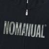 Nomanual Nm Waffle Zip Up Hooded   Black