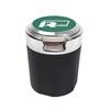 T312026 Hot VOLKSWAGEN Car Interior Ashtray Portable Garbage Box Storage Barrel For VW RLine Golf Tiguan Jetta Transporter Passat P