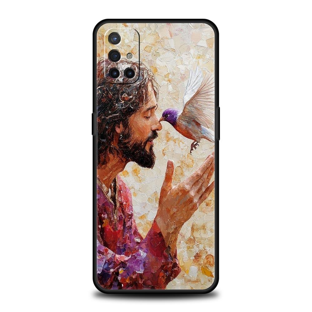 Verse of The Christian Bible Jesus Case For OnePlus 13 12 11 10 9 8 7T Pro 13R 12R 10R 9RT 8T Nord N200 N30 2T CE 2 3 5G Cover